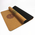 Yugland Etiqueta privada Custom Eco Friendly Natural Organic Cork TPE Yoga Mat